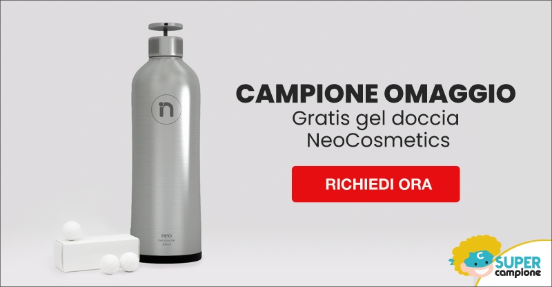 Campione omaggio GRATIS gel doccia NeoCosmetics