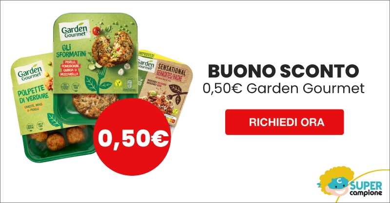 Buono sconto GRATIS 0,50€ Garden Gourmet