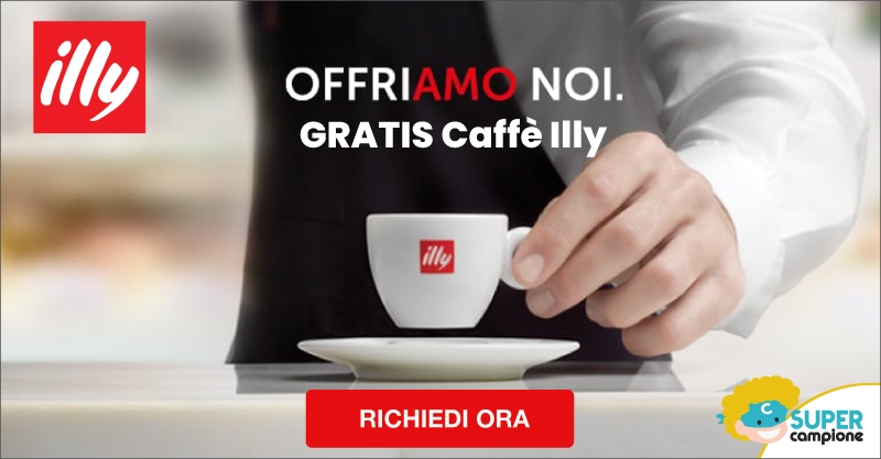 Omaggio caffè Illy GRATIS per tutti per la ripartenza del Paese Omaggio caffè Illy GRATIS per tutti per la ripartenza del Paese