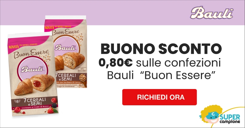 Buono sconto GRATIS 0,80€ Bauli 