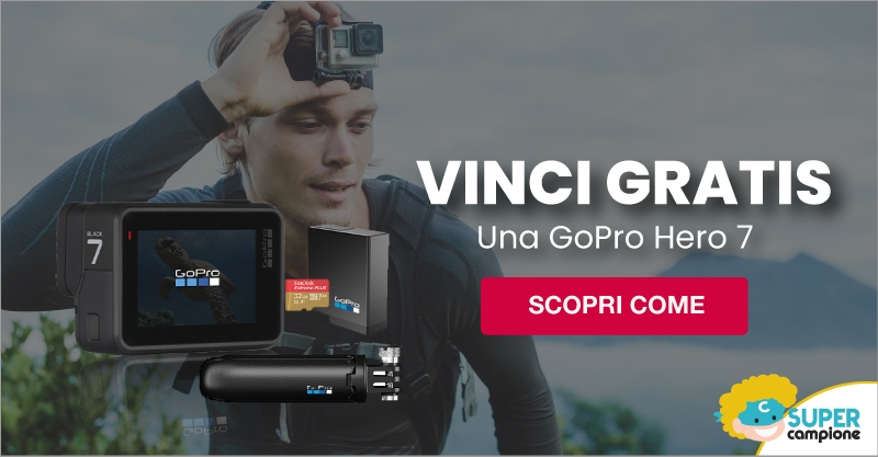 Vinci gratis una GoPro Hero 7