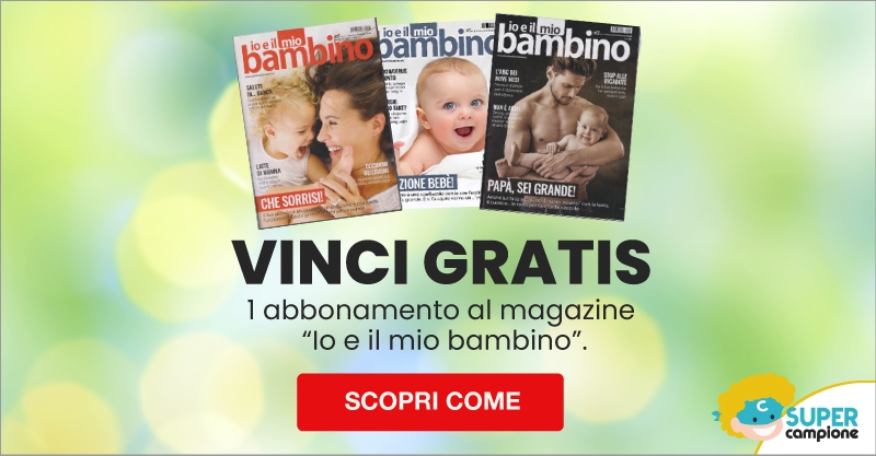 Vinci gratis 1 abbonamento a Io e il mio bambino