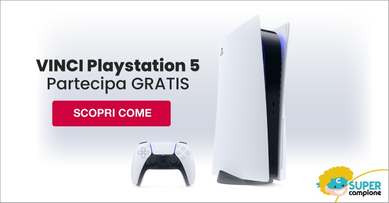 Vinci gratis la nuova Playstation 5