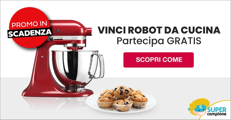 Vinci gratis un robot da cucina