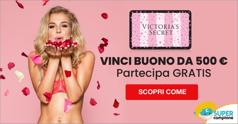 Vinci un buono Victoria's Secret da 500€