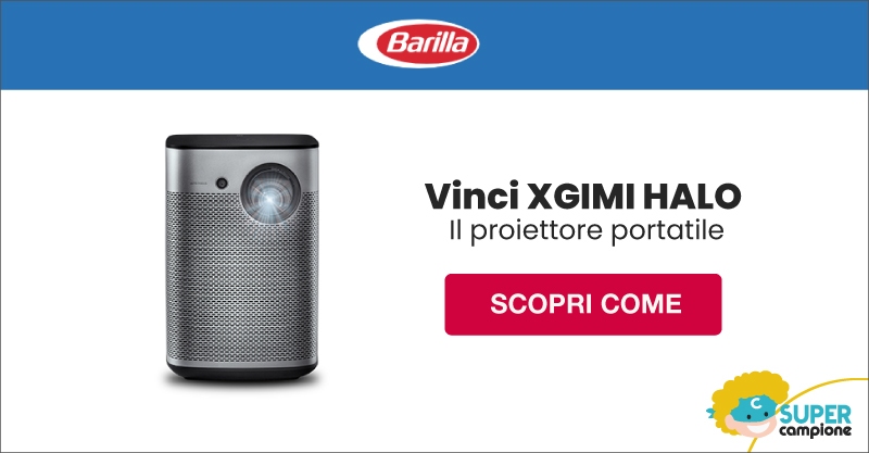 Vinci XGIMI HALO il proiettore portatile con Barilla Vinci XGIMI HALO il proiettore portatile con Barilla