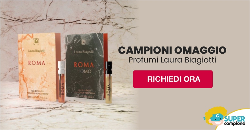 100 Campioni omaggio Profumi Laura Biagiotti 100 Campioni omaggio Profumi Laura Biagiotti