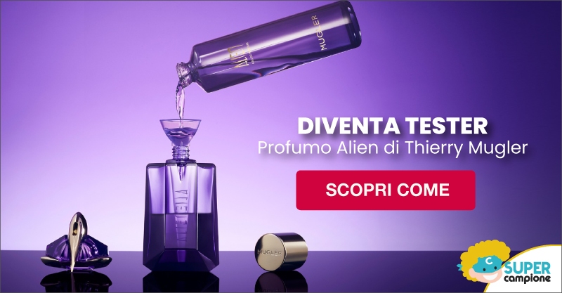 Diventa tester profumo Alien di Thierry Mugler Diventa tester profumo Alien di Thierry Mugler