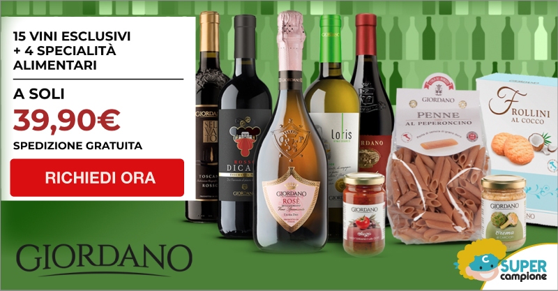 Giordano Vini: offerta speciale Cantina della Domenica - SuperCampione 2024