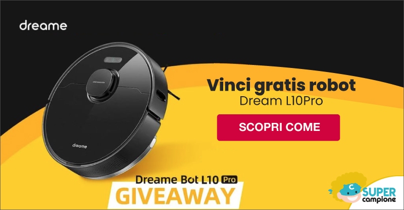 Vinci gratis robot Dreame L10Pro