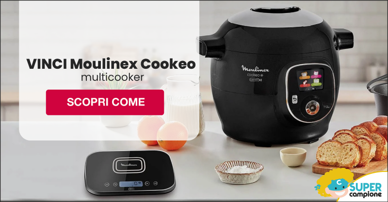 Vinci Moulinex Cookeo con Barilla