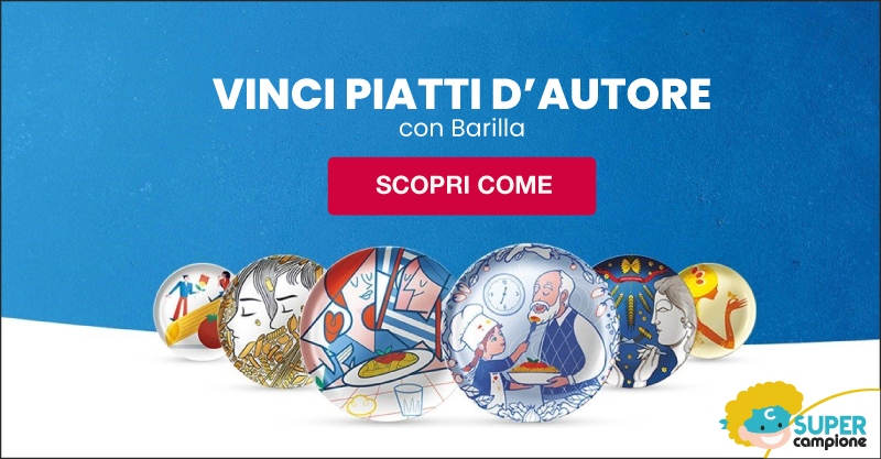 Vinci Piatti d'Autore edizione limitata Barilla