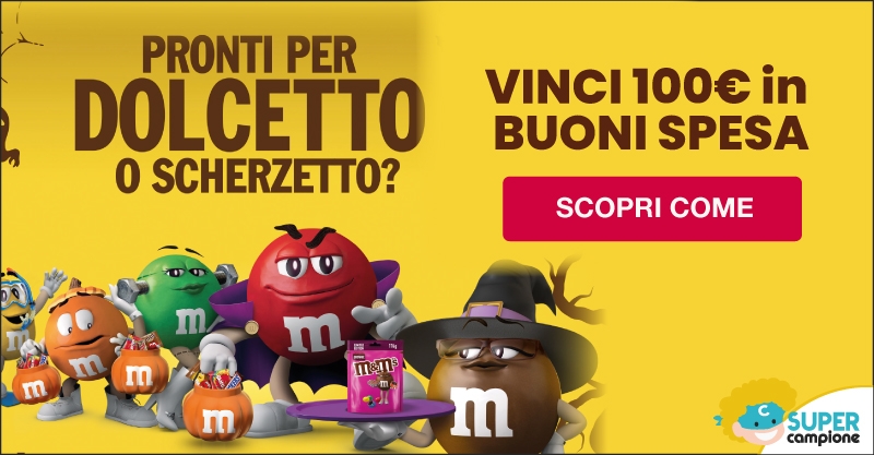Dolcetto o Scherzetto? Vinci 100€ in buoni Dolcetto o Scherzetto? Vinci 100€ in buoni