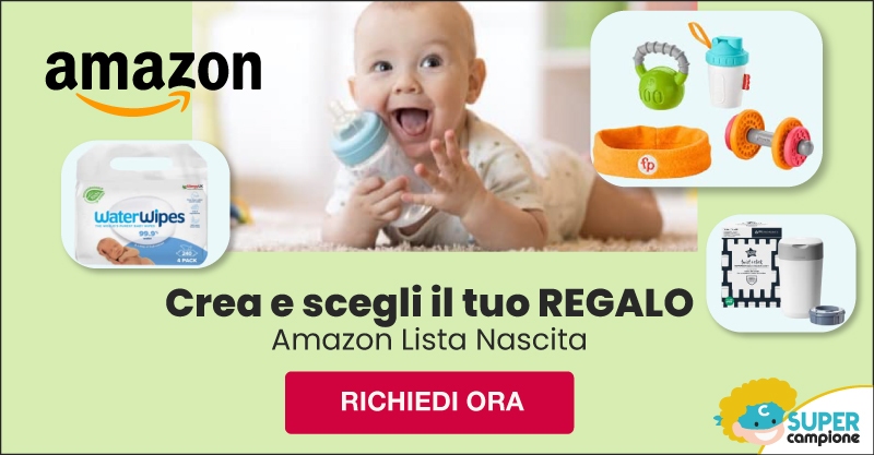 Regalo di benvenuto Nascita Amazon