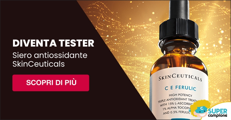Diventa tester siero antiossidante C E Ferulic! Diventa tester siero antiossidante C E Ferulic!