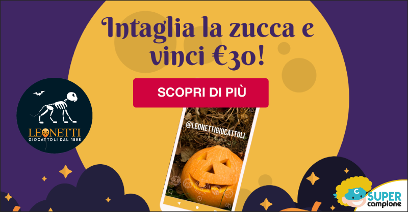 Intaglia la zucca e Vinci 30€ con Leonetti Intaglia la zucca e Vinci 30€ con Leonetti