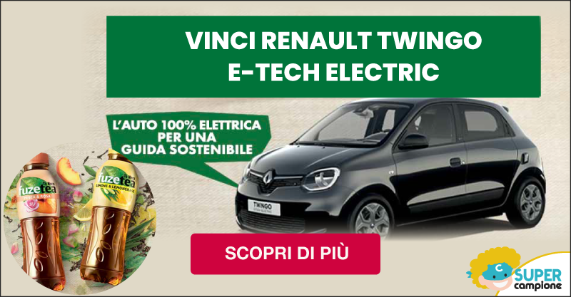 Vinci Renault Twingo E-Tech Electric con FuzeTea