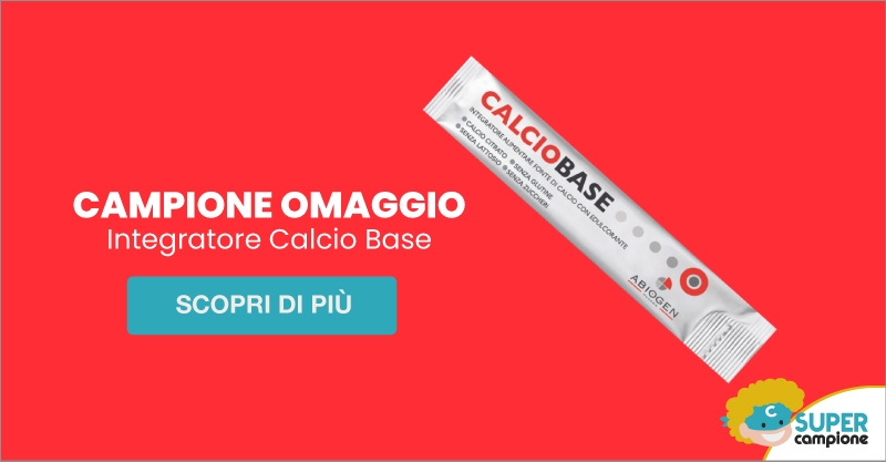 Campione omaggio GRATIS integratore Calcio Base