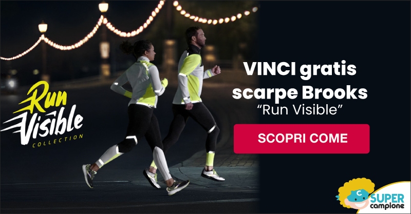 Vinci gratis scarpe Brooks “Run Visible” Vinci gratis scarpe Brooks “Run Visible”