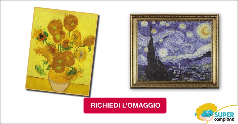 Edizioni: omaggio stampa dei Girasoli di Van Gogh