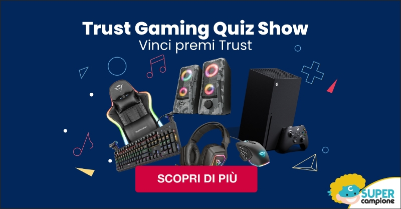 Rispondi al quiz e vinci premi Trust Rispondi al quiz e vinci premi Trust