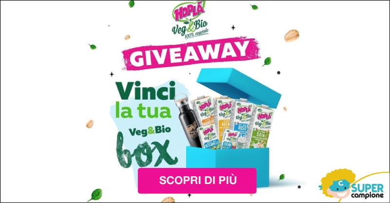 Vinci gratis la box VEG&BIO con Hoplà