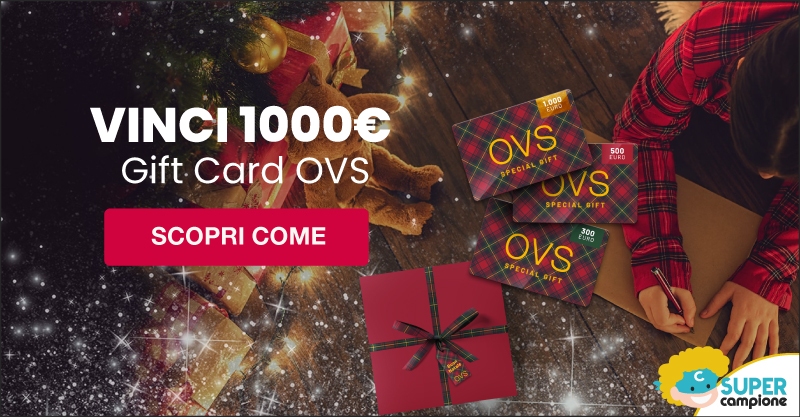 Vinci 1000€ Gift Card OVS Vinci 1000€ Gift Card OVS
