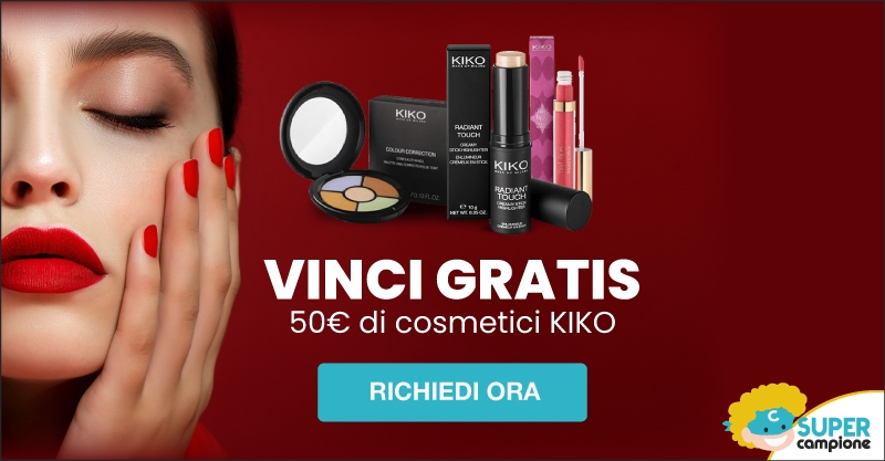 Vinci gratis 50€ di cosmetici KIKO