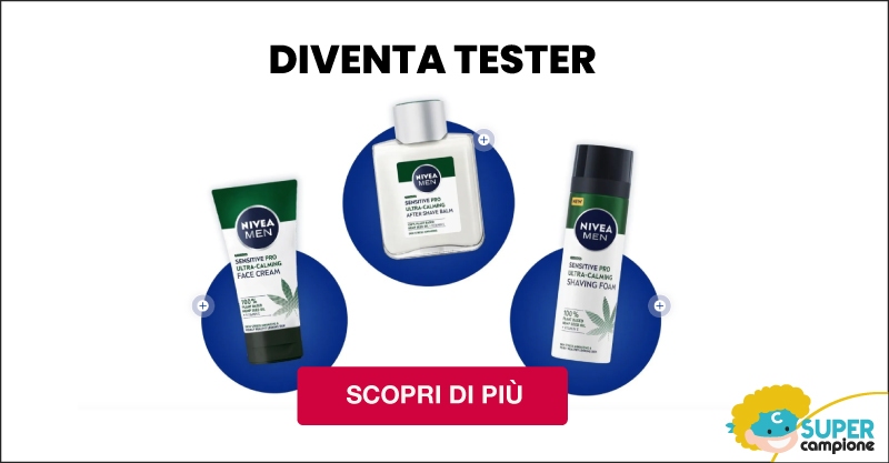 Diventa tester NIVEA Men Sensitive Pro