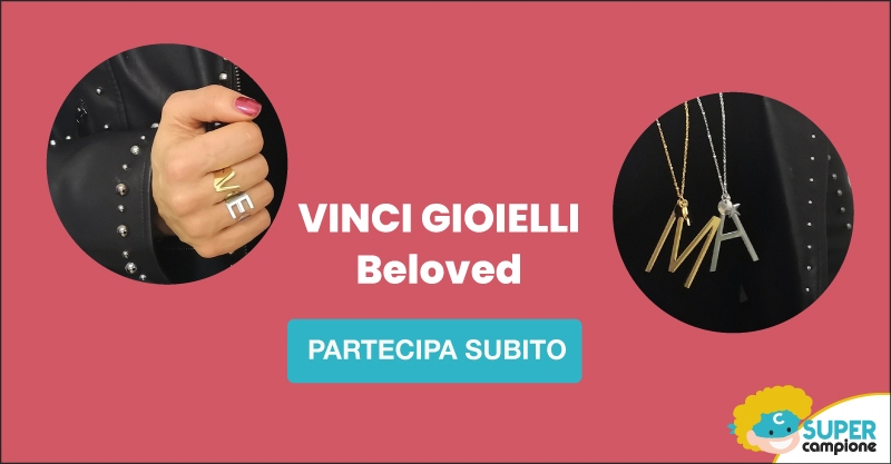 Vinci gratis gioiello “Initials Metal” di Beloved Gioielli