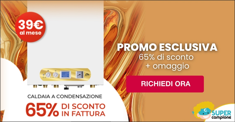 Ariel: offerta Caldaia 65% di sconto + omaggio