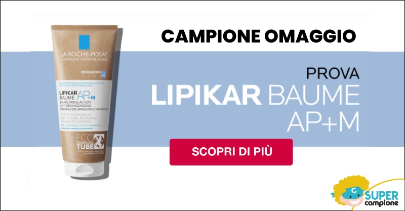 Campione omaggio La Roche-Posay Lipikar Baume AP+M Campione omaggio La Roche-Posay Lipikar Baume AP+M