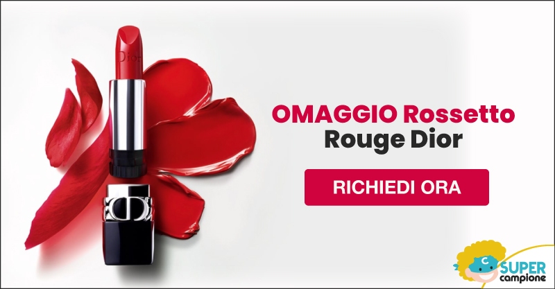 Omaggio gratis rossetto 