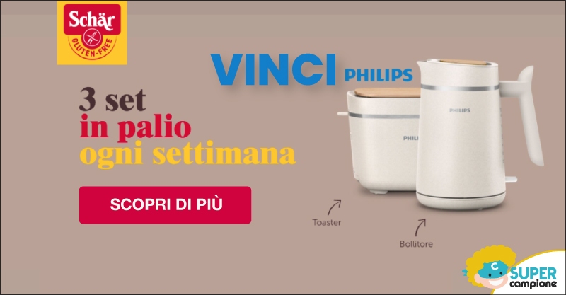Vinci 72 set colazione Philips e buono IKEA da 10.000€ Vinci 72 set colazione Philips e buono IKEA da 10.000€