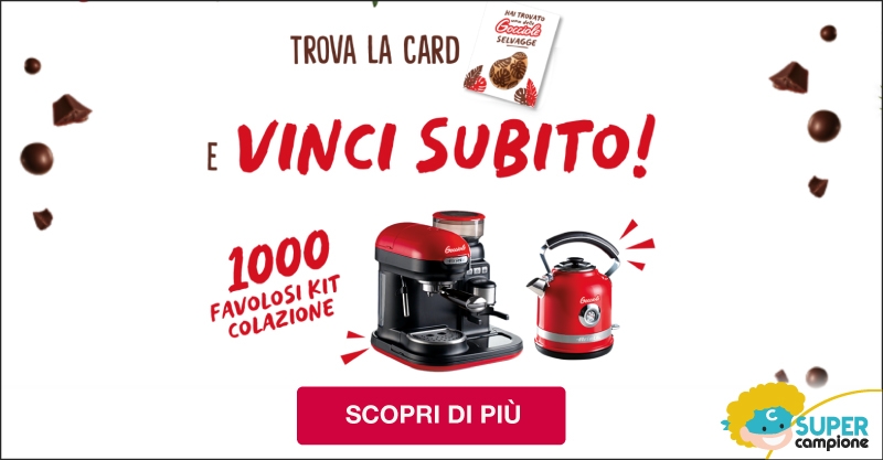 Vinci Macchina caffè + bollitore con Gocciole