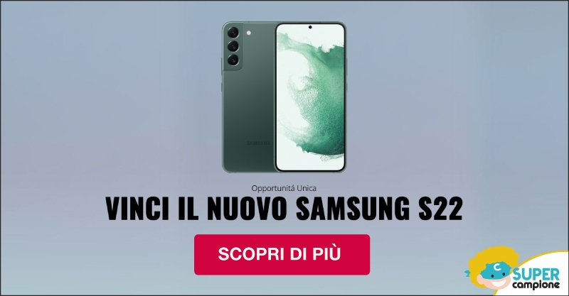 Vinci gratis un SAMSUNG S22