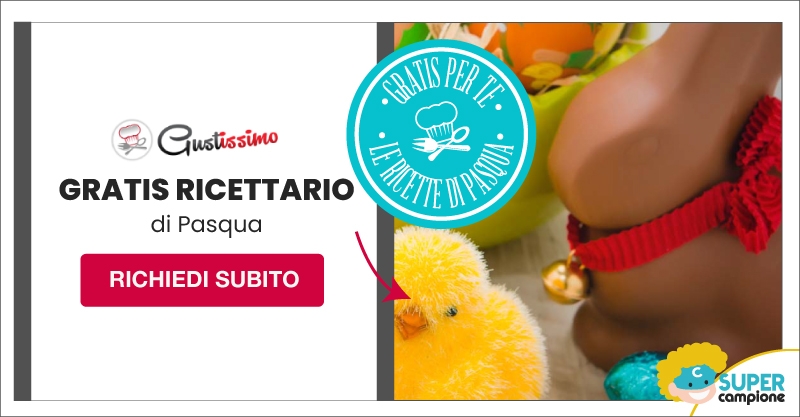 Gustissimo: omaggio ricettario di Pasqua