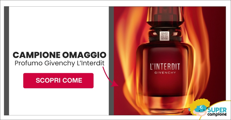 Campioni omaggio profumo Givenchy L’Interdit