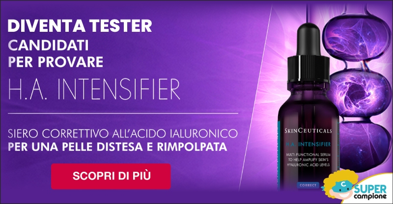 Diventa tester siero correttivo H.A Intensifier di Skin Ceutical