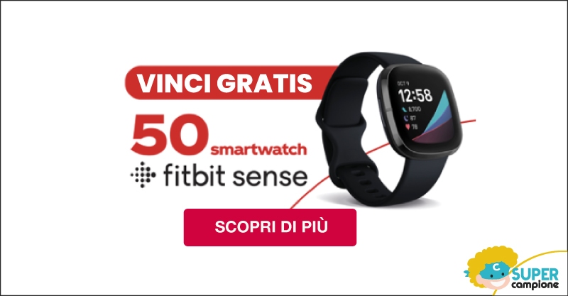 Vinci 50 FitBit con Coca-Cola e Conad 2022