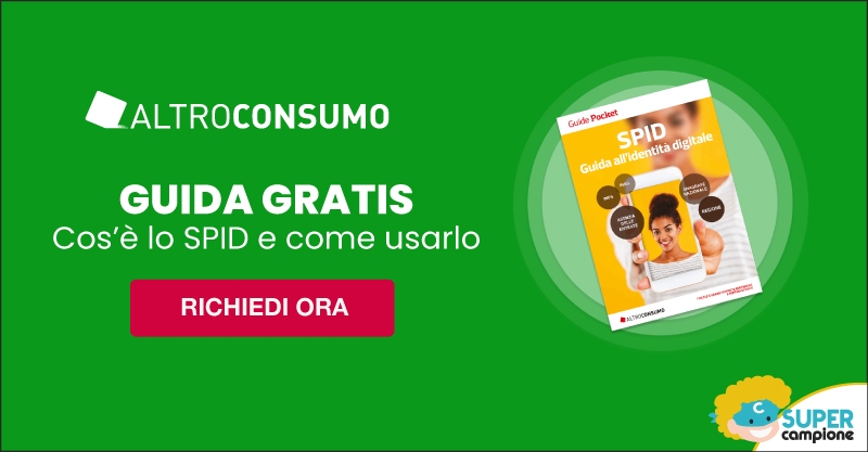 Altroconsumo: omaggio guida SPID