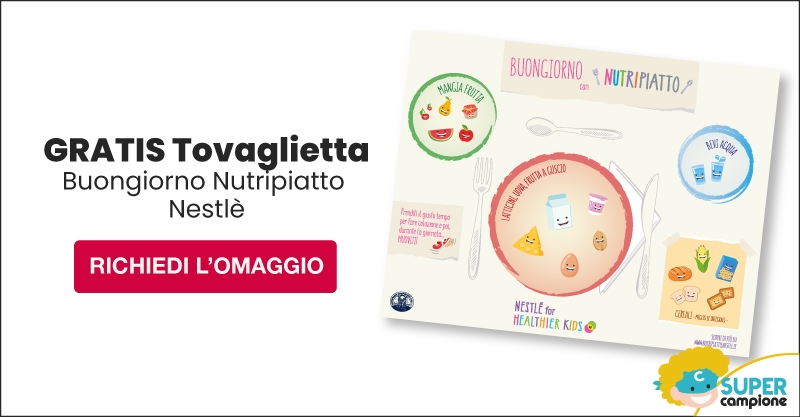 Richiedi gratis la tovaglietta Buongiorno Nutripiatto Nestlè Richiedi gratis la tovaglietta Buongiorno Nutripiatto Nestlè