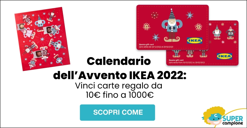 Calendario Avvento Ikea 2022: Vinci Buoni fino a 1000€ Calendario Avvento Ikea 2022: Vinci Buoni fino a 1000€