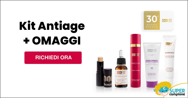 Barò Cosmetics: Offerta Kit Skincare Antiage