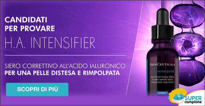 Diventa tester siero H.A Intensifier di Skinceuticals Diventa tester siero H.A Intensifier di Skinceuticals