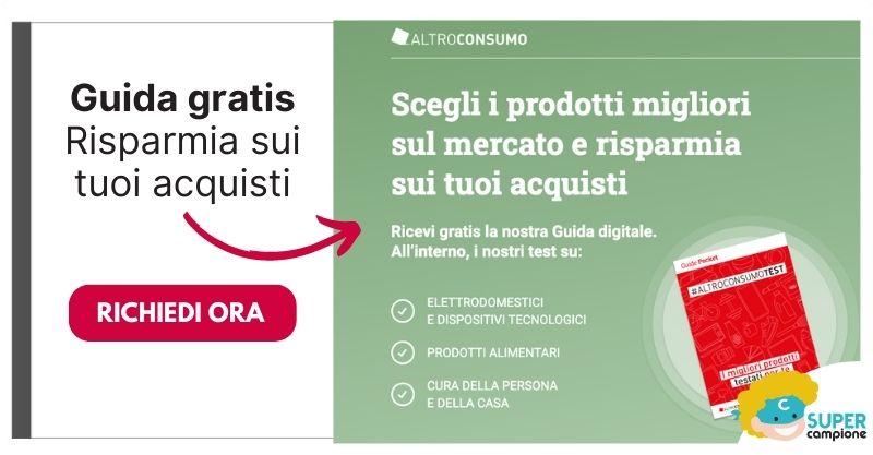 Altroconsumo: omaggio guida per risparmiare sui tuoi acquisti