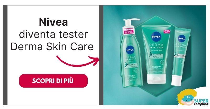 Diventa tester Nivea Derma Skin Clear Diventa tester Nivea Derma Skin Clear