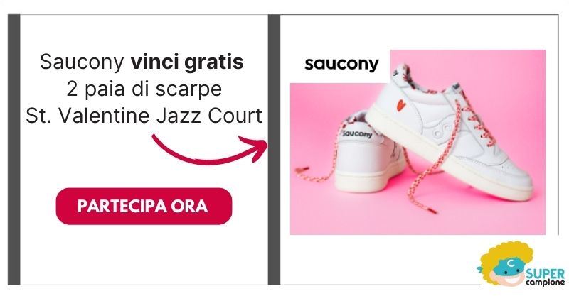 Vinci gratis Saucony St. Valentine Jazz Court Vinci gratis Saucony St. Valentine Jazz Court
