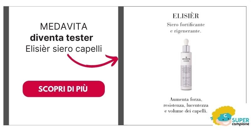 Diventa tester Medavita Elisièr siero capelli Diventa tester Medavita Elisièr siero capelli