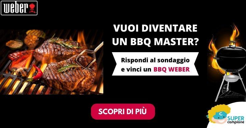 Vinci gratis un barbecue Weber